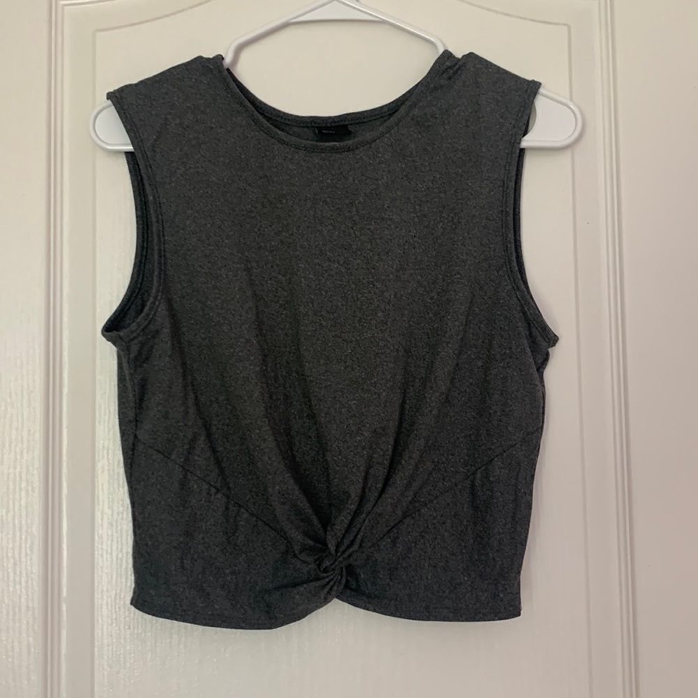 H&M Tank top with front knot
